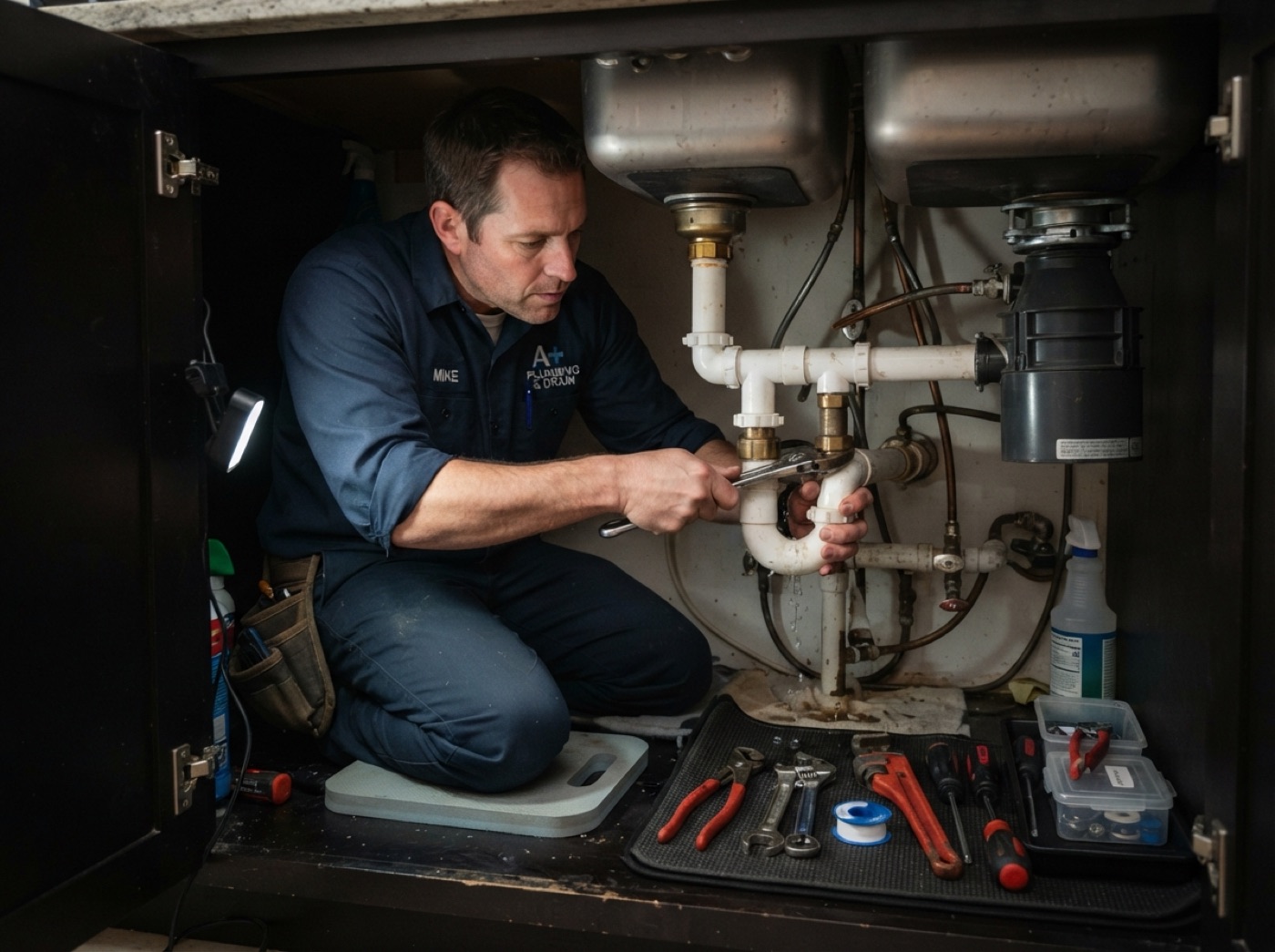 Plumbing professional
